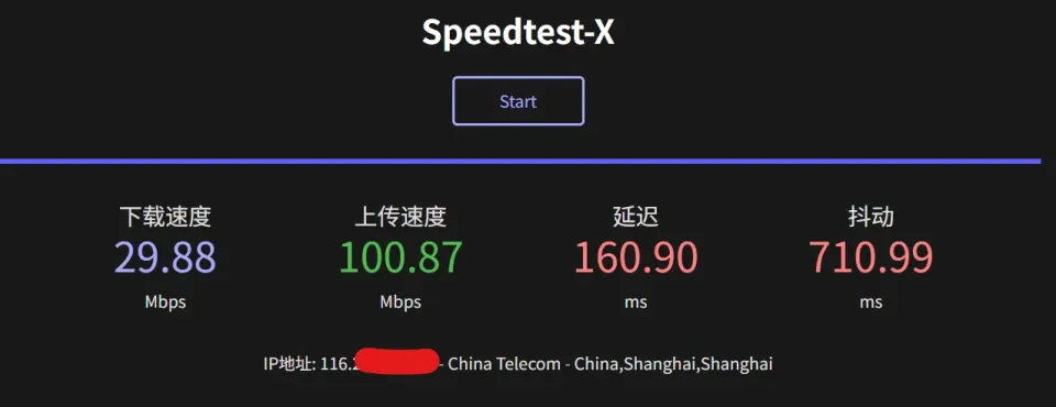 搬瓦工 CABC1 Speedtest 单线程测速