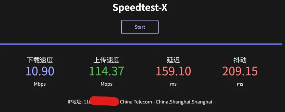 搬瓦工 DC2 AO Speedtest 测速