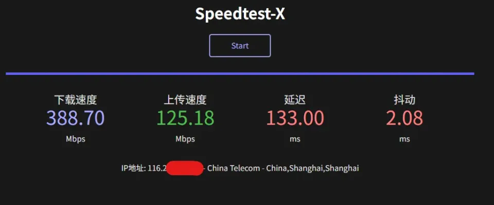 搬瓦工 DC6 Speedtest 单线程测速