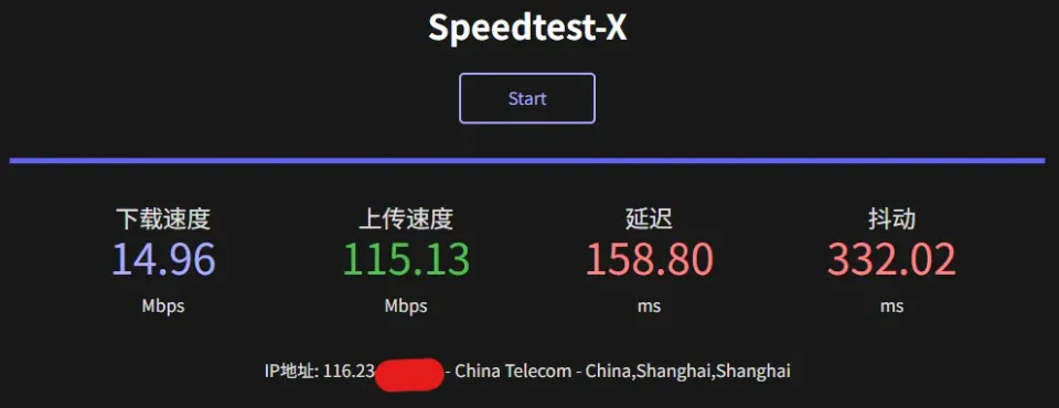 搬瓦工 DC8 ZNET Speedtest 测速